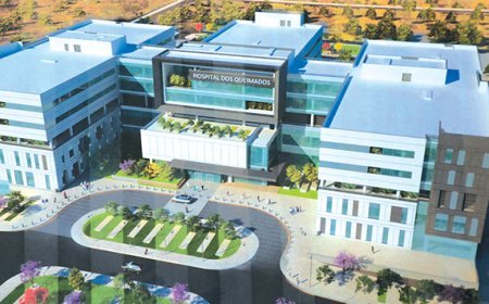 Novo “Hospital dos Queimados” concluído no princípio de 2026