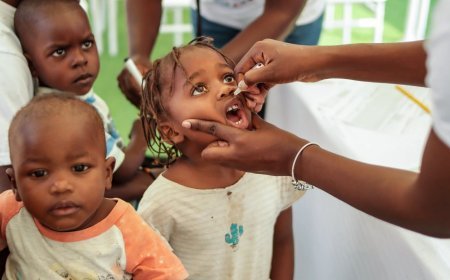 Angola prevê vacinar mais de seis milhões de crianças contra pólio