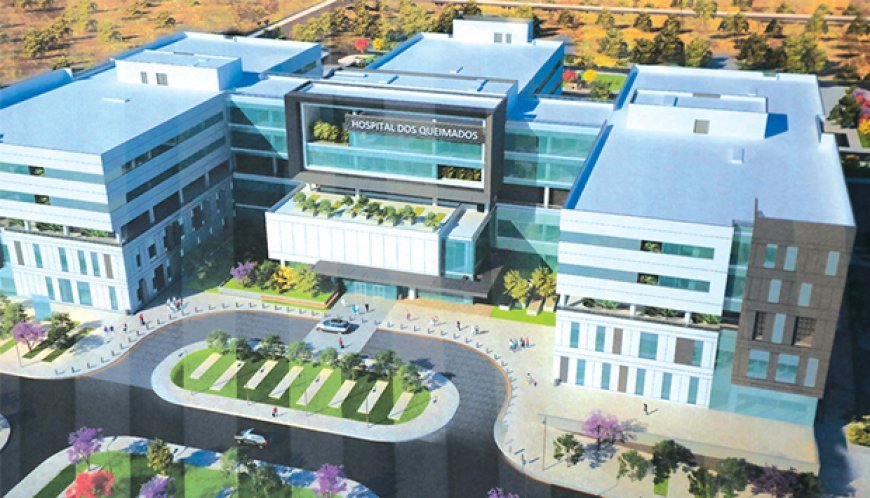 Novo “Hospital dos Queimados” concluído no princípio de 2026