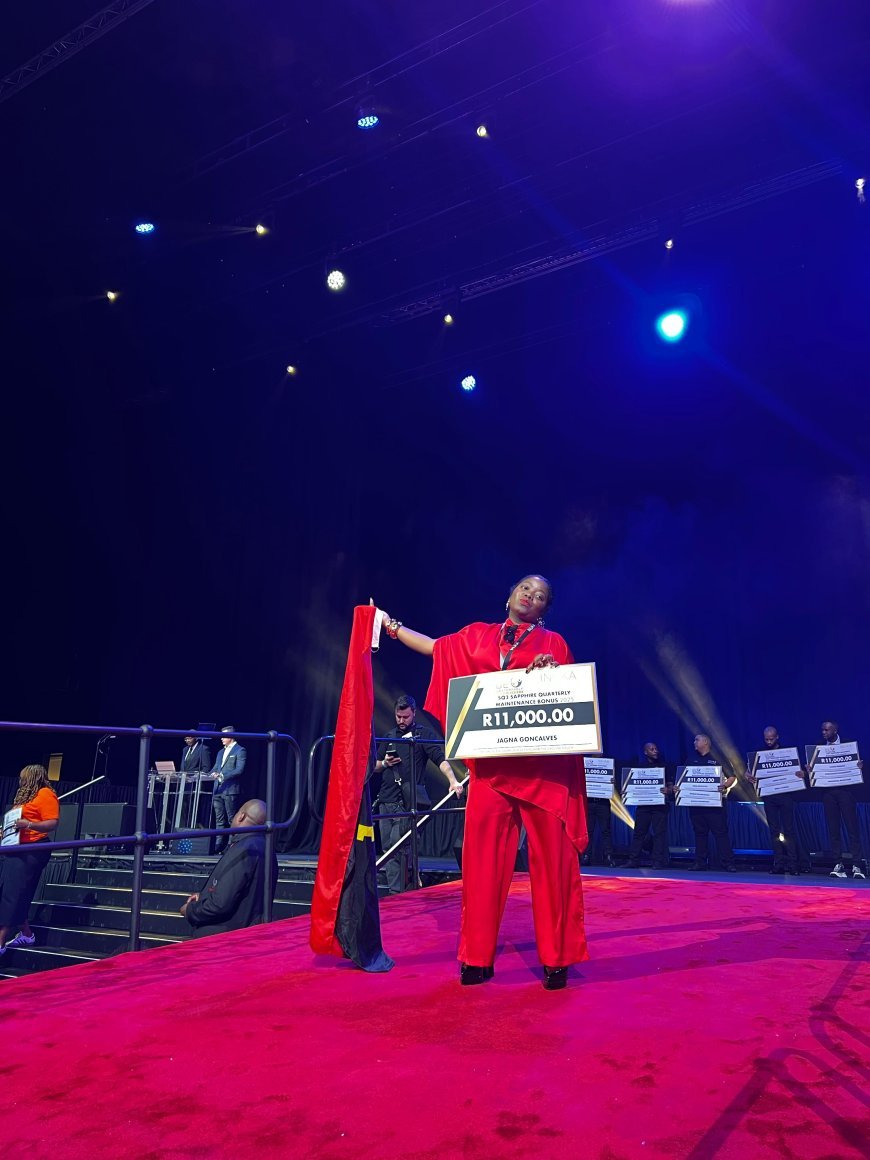 Jagna Gonçalves eleva Angola em prestigiado evento de cosméticos na África do Sul