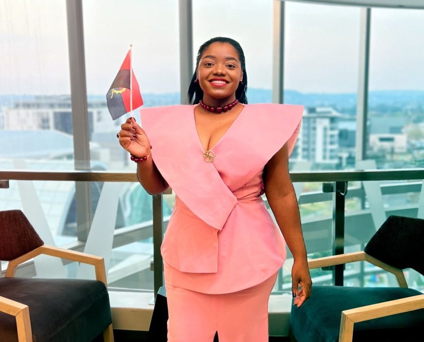 Jagna Gonçalves eleva Angola em prestigiado evento de cosméticos na África do Sul