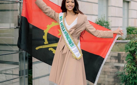 Lauriela Martins leva a elegância angolana ao palco mundial no Miss International 2025, em Tóquio
