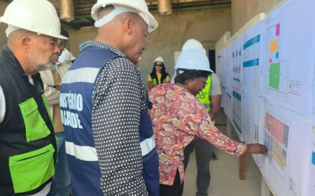 Avanço das obras do Instituto de Medicina Forense supera 60% e prevê instalação de crematório