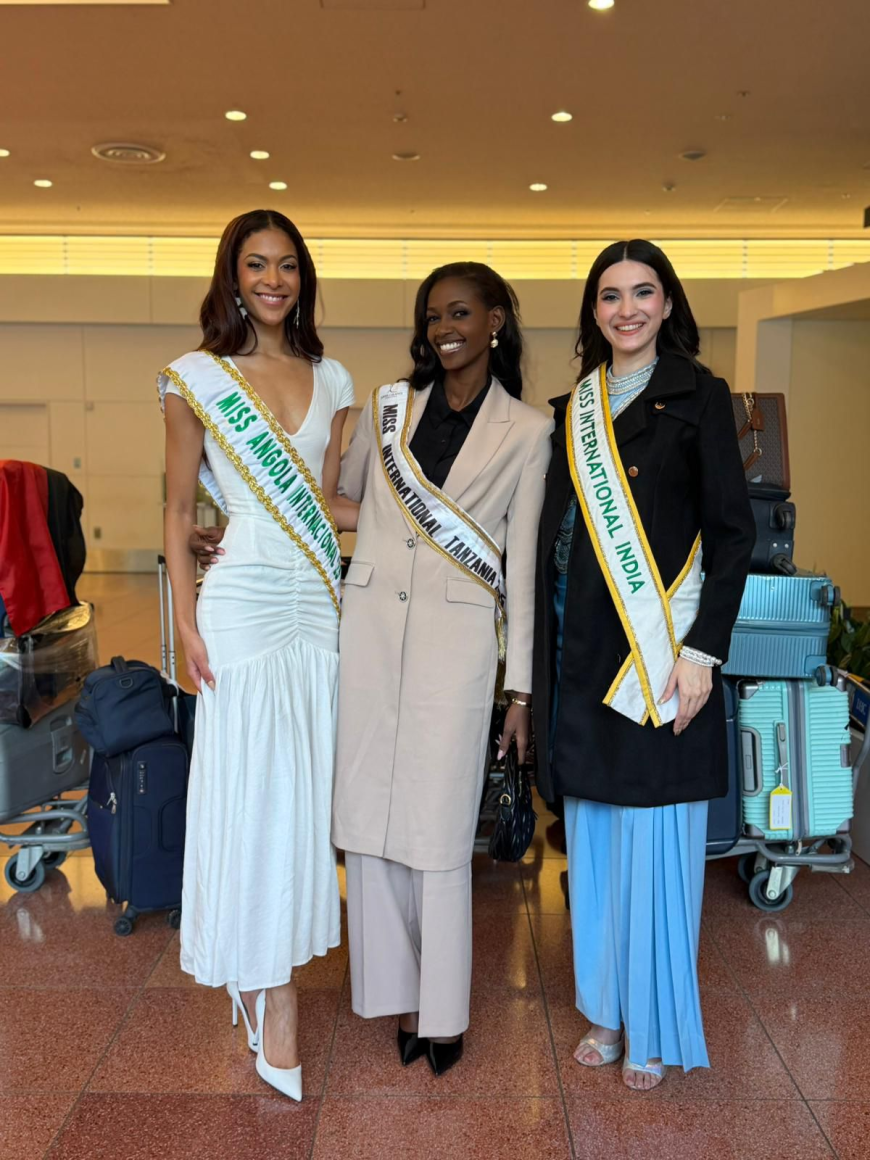 Lauriela Martins leva a elegância angolana ao palco mundial no Miss International 2025, em Tóquio