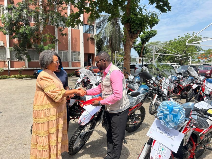 Governo Distribui Mais de 80 Motorizadas a Técnicos Municipais