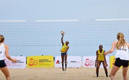 Voleibol de praia: Angola falha vitória no primeiro jogo dos Jogos Africanos