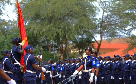 Mais de 2.700 efectivos concluem curso básico da Polícia Nacional