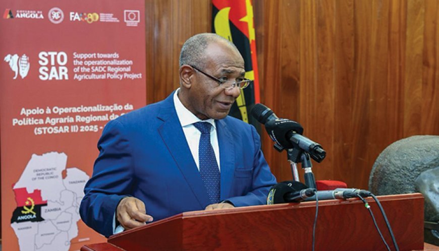 Angola recebe 257 mil euros para reforçar segurança alimentar