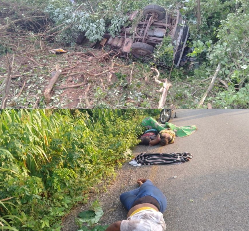 Colisão grave no Tômboco deixa 13 mortos e 11 feridos