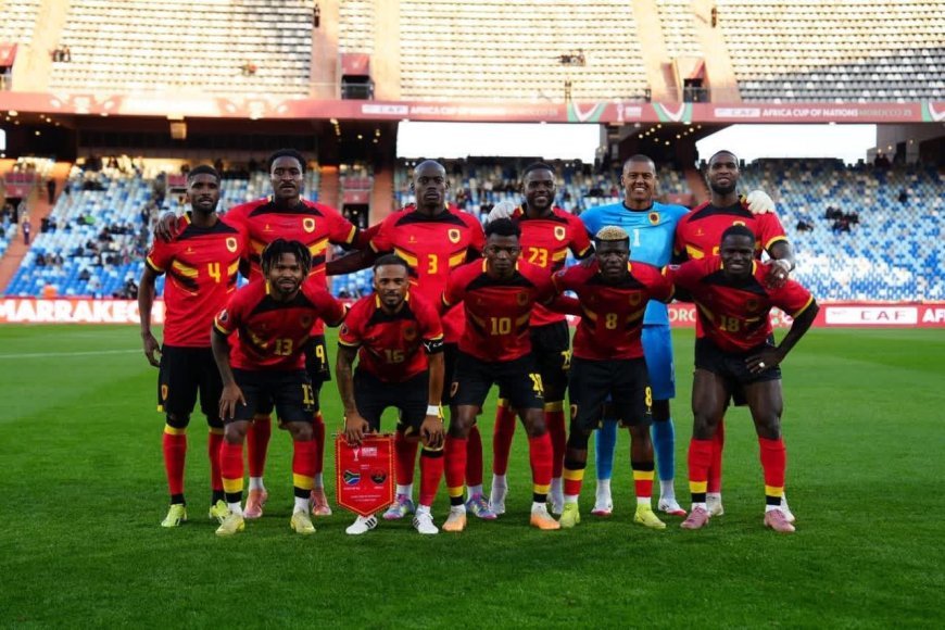 "CAN 2025: Angola estreou com derrota no campeonato de futebol"
