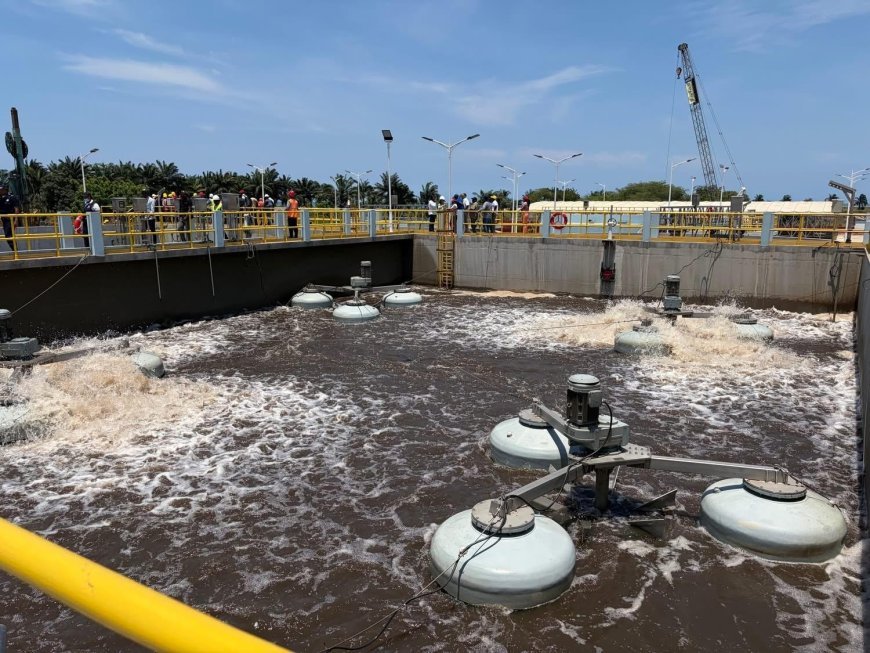 Estação de tratamento de água do Sumbe beneficia mais de 40 mil habitantes