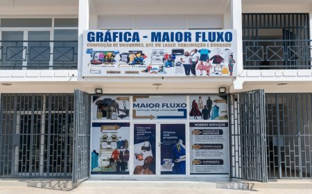 Maior Fluxo inaugura Gráfica no Camama